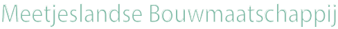Logo Meetjeslandse Bouwmaatschappij